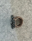 Erato Ring | Gunmetal & Hematite