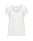 Sorrento Scoop Top | Ivory Silk